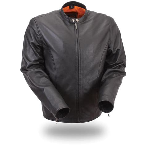 Mens First Classic Lightweight Summer Jacket Black