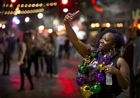Celebrating Mardi Gras On Austins 6th Street Collective Vision