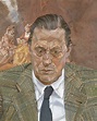 Portrait of a Man (Baron H.H. Thyssen-Bornemisza) - Freud, Lucian ...