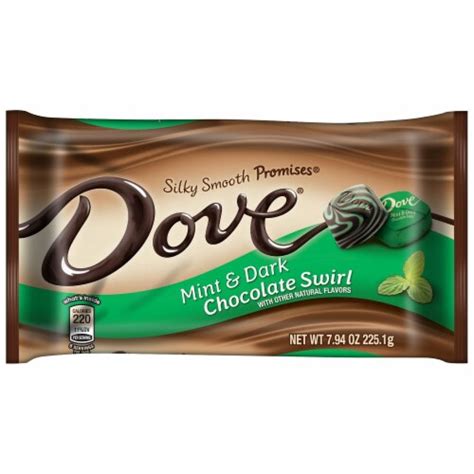 Dove Promises Dark Chocolate Mint Swirl Candy 794 Oz Kroger