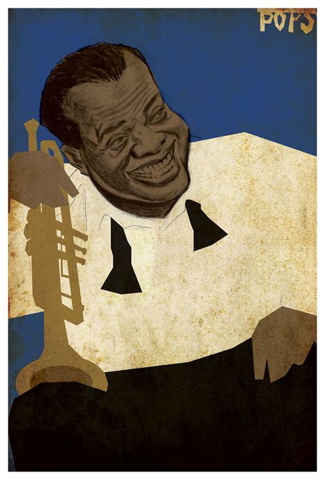 Louis Armstrong Illustration Seltzer Creative Group