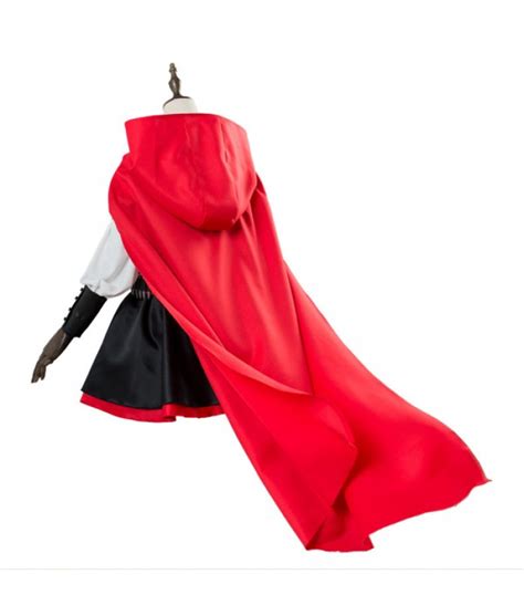 Ruby Rose Rwby Battler Dress Uniform Cosplay Costume From Rwby Skycostume