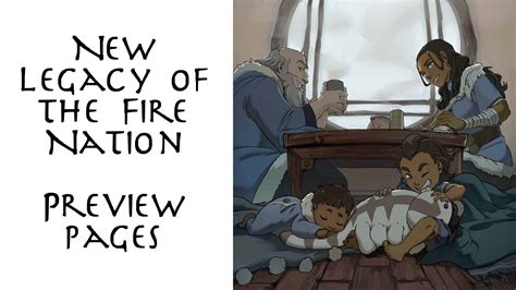 New Legacy Of The Fire Nation Preview Pages Youtube