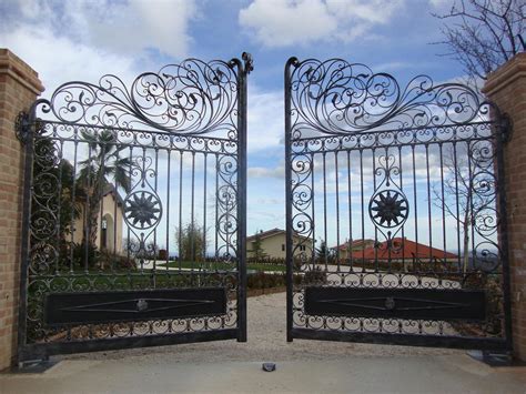 Rusty old metal red gate stock image image of material. Wrought Iron Gates: Securing Your Home in Style - Interior ...