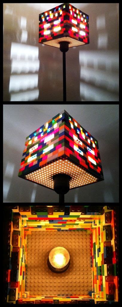 Lamp Ole Kirk Recyclart Lego Lamp Lego Room Lego Led