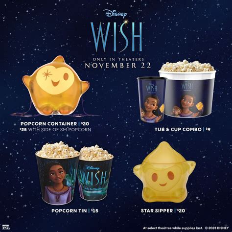 Disney Wish Popcorn Buckets Sippers And More Are Now Available At