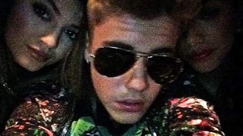 kylie jenner and justin bieber pose for selfie amid selena gomez drama