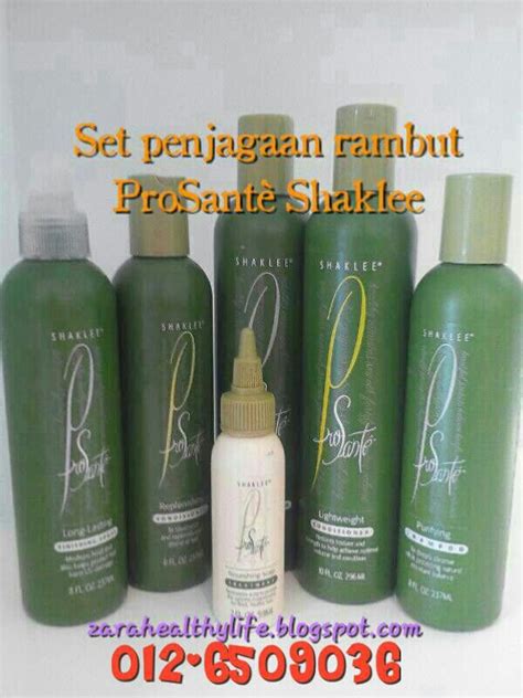 Tanpa penjagaan yang betul, banyak. ProSante Shaklee - set penjagaan rambut yang sangat ...