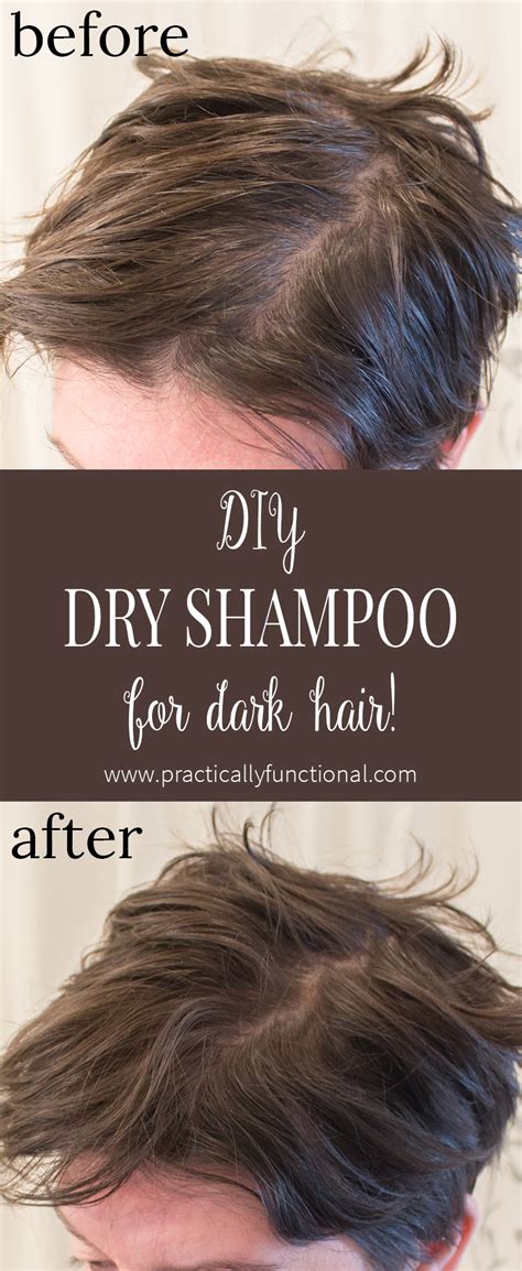 Coconut oil shampoo and conditioner for dry hair: DIY Dry Shampoo For Dark Hair