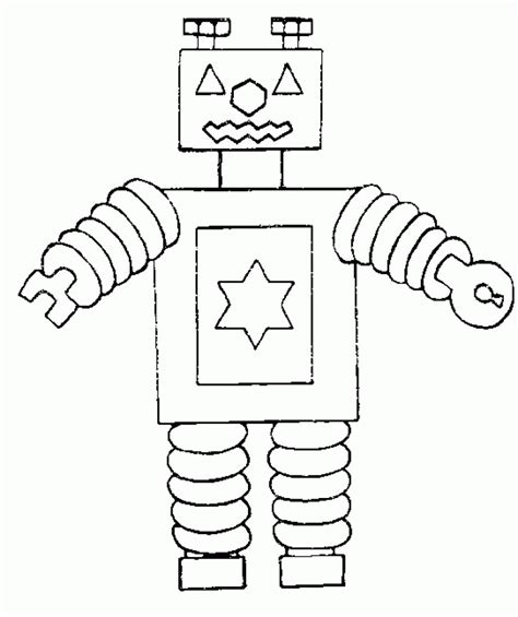Robot Coloring Book Coloring Home