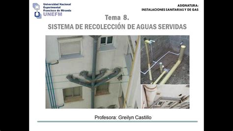 Tema 8 Sistema De Recolección De Aguas Servidas En Edificaciones Youtube