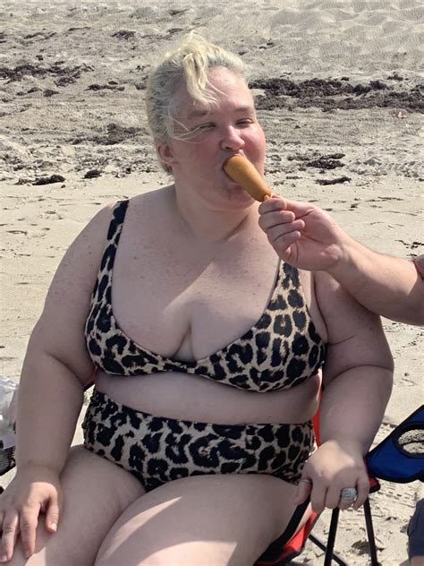 Mama June Shows Off Curves In A Skimpy Leopard Bikini While Boyfriend