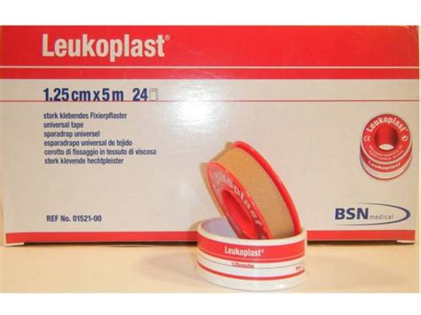 Leukoplast Tape Universal 125cm X 5m Box 24 First Aid Plus