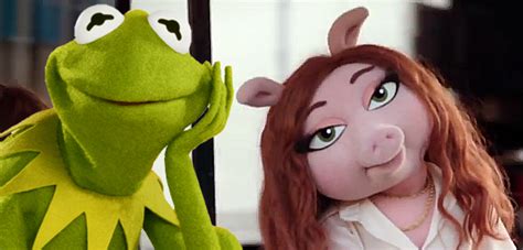 The Muppets Kermit Goes Hog Wild For The New Pig In Town