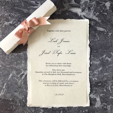 How To Make Easy Scroll Invitations Imagine Diy Scroll