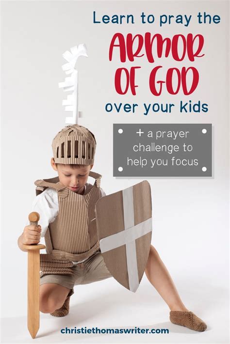Printable Armor Of God Prayer For Kids