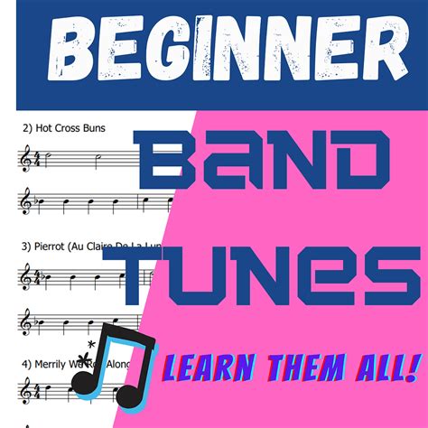 Beginner Band Tunes Free Sheet Music