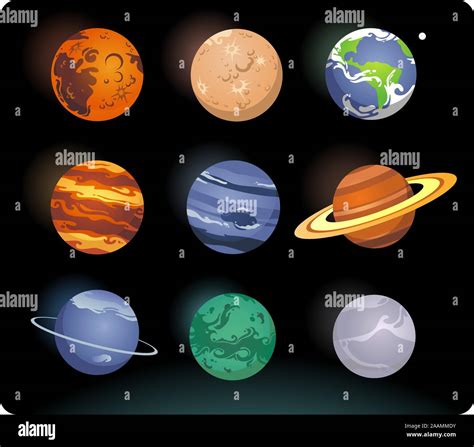 Planetas De Dibujos Animados Fotografías E Imágenes De Alta Resolución