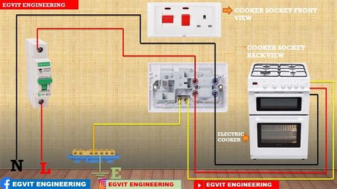 Cooker Socket Wiring Complete Tutorial How To Wire Kitchen Cooker