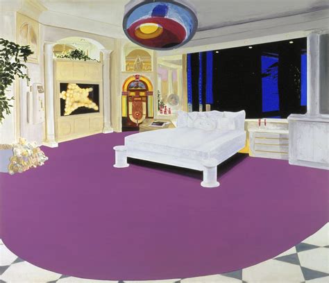 Interior Art Interior Spaces Dexter Dalwood Project Purple String Quartet Color Film Sad