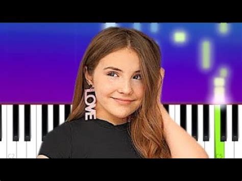 Piper Rockelle Butterflies Piano Tutorial Youtube