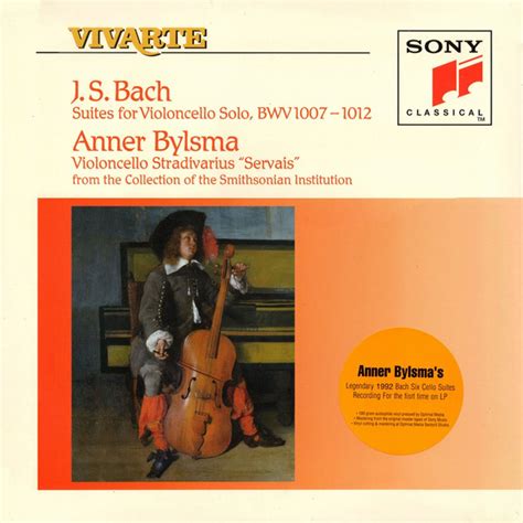 Js Bach Suites For Violoncello Solo Bwv1007 1012 Anner Bylsma