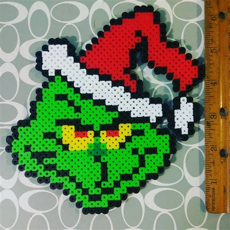 Perler Grinch Pattern