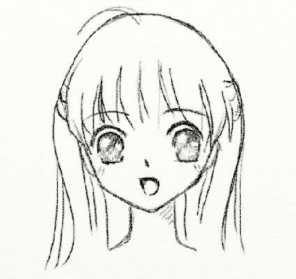 Let's draw a manga head step by step in all the popular views to better understand the process. Step By Step Drawing Anime Faces at GetDrawings | Free download
