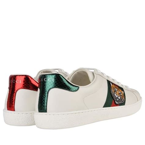 Gucci Ace Tiger Web Trainers Flannels