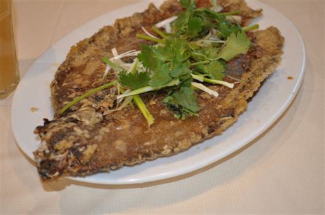 Deep Fried Whole Flounder With Light Soy Sauce Grandmaster 95