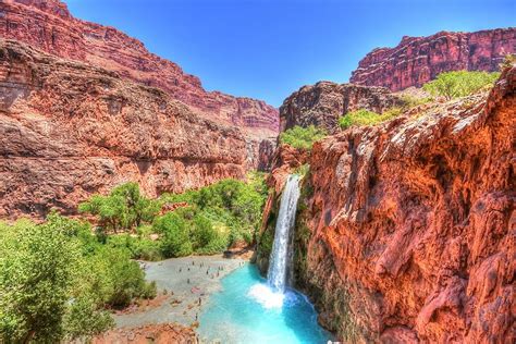 Havasupai Falls Grand Canyon Photograph By Ryan Barmore Fine Art America