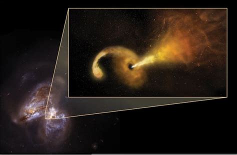 Supermassive Black Hole Eats Star Spews Out Stunning Jet In Nasa Image Inverse