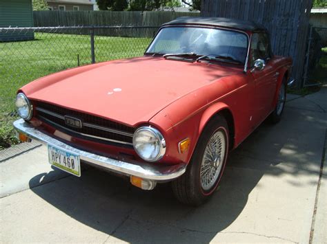 1971 Triumph Tr 6 Convertible For Sale Car And Classic