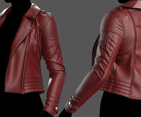 Artstation Tutorial Leather Jacket Marvelous Designer Clo3d Eng
