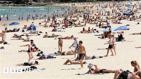 Coronavirus Police Take Action On Bondi Beach Crowds BBC News