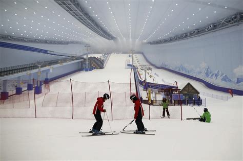 China abre el complejo de esquí cubierto más grande del mundo El Diario NY