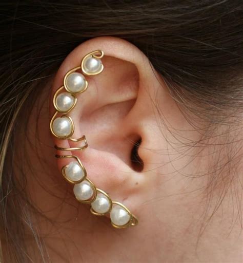 Ear Cuff Ear Cuff Diy Ear Jewelry Beaded Jewelry