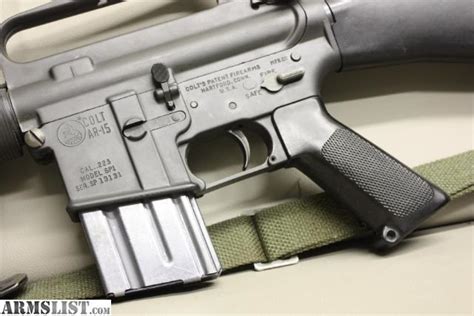 Armslist For Sale Colt Ar 15 Sp1 223 556mm Semi Auto Rifle 223 556