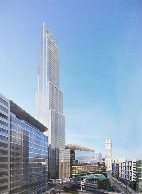 Latest Hudsons Site Renderings Show Tower Rising Higher Into Detroits