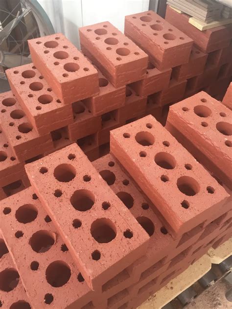 Red Construction Block Bricks For Exterior Wall Decor Buy Block