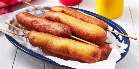 For instance, you can find labels for puppies, large dogs, and older dogs. Best Corn Dog Recipe - How to Make Corn Dogs
