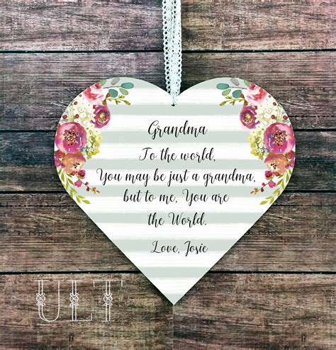 From a spa tin to a family tree picture frame, this list will help you find something for every type of grandma. Grandma CHRISTMAS Gift for Grandma Personalized Grandma ...