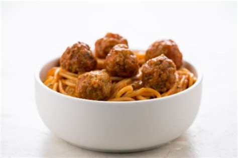 Home Chef Heat And Eat Spaghetti With Italian Style Meatballs 1 Ct Ralphs