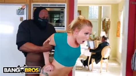 Bangbros Aj Applegate Gets Hate Fucked By Home Invader Behind Dad S