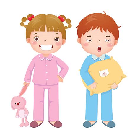 Child Pajamas Illustrations Royalty Free Vector Graphics And Clip Art