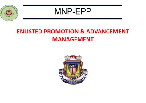 Enlisted Promotion And Advancement Management Powerpoint Ranger Pre
