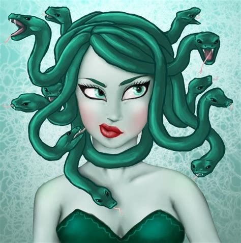 Medusa By Ashimonster On Deviantart Medusa Artwork Medusa Art Medusa