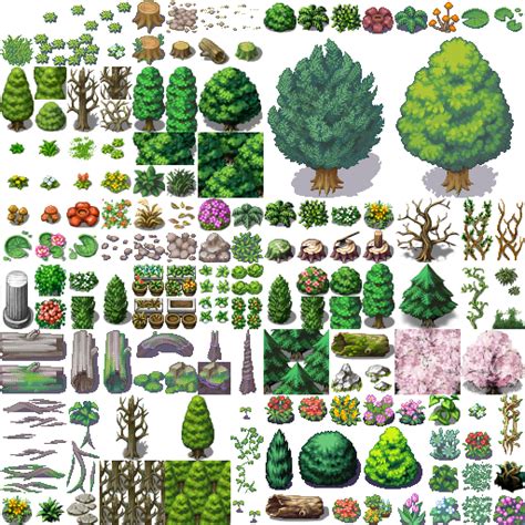 Pack Tilesets De Floresta Recomendado