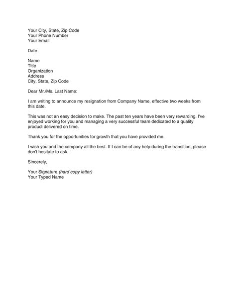Two Weeks Notice Letter Template Ideas 2022