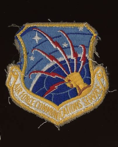 Air Force Communications Service Patch Afcs 1960s Usaf Military Viet